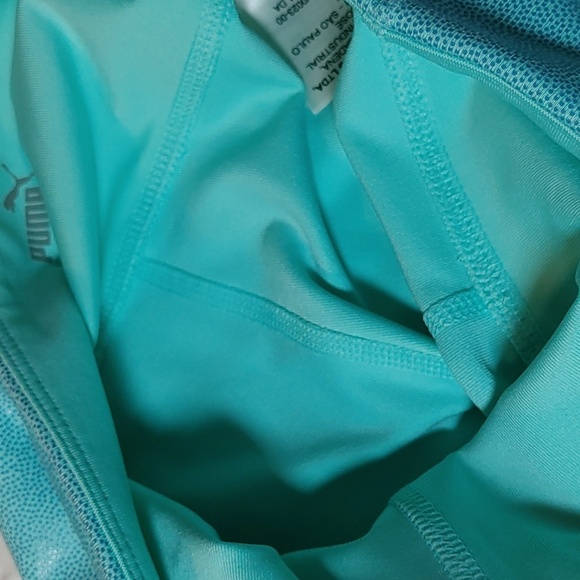 NWT Women's Turquoise Electric Peppermint Biker Shorts XS - Picture 8 of 16